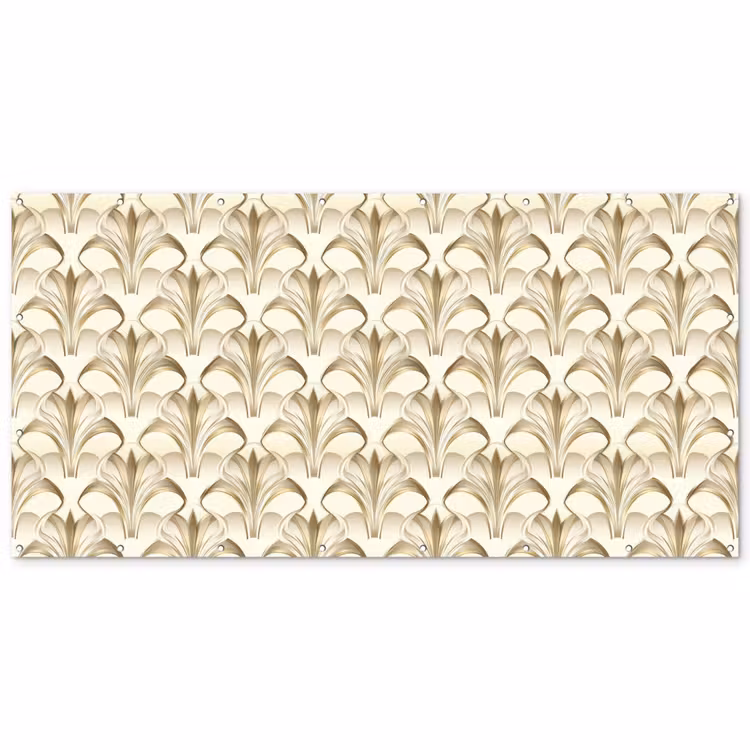 Ornament - Barok - Goud Balkonbeschermer Duitsland klein 596 -zz_3d