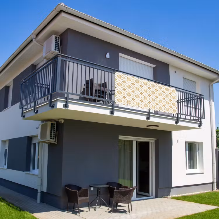 Ornament - Klassiek - Goud Balkonbeschermer Duitsland klein 596 -sfeer2