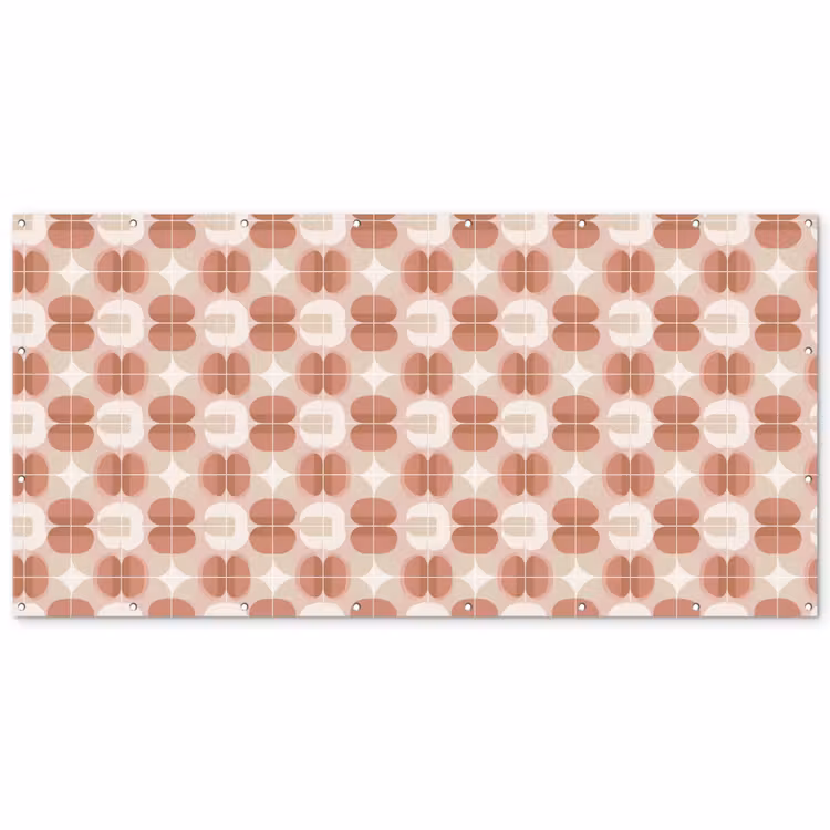 Retro - Klassiek - Roze Balkonbeschermer Duitsland klein 596 -zz_3d
