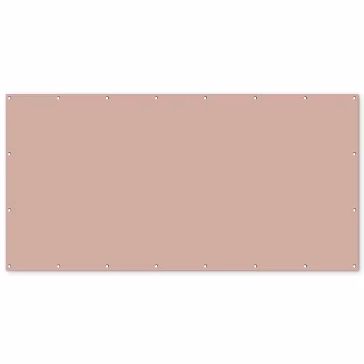 Roze - Palet - Oud - Effen - Oudroze Balkonbeschermer Duitsland klein 596 -zz_3d