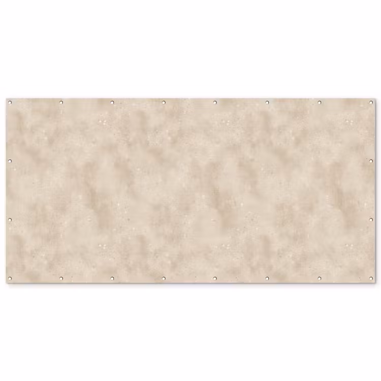 Structuur - Spikkels - Beige Balkonbeschermer Duitsland klein 596 -zz_3d
