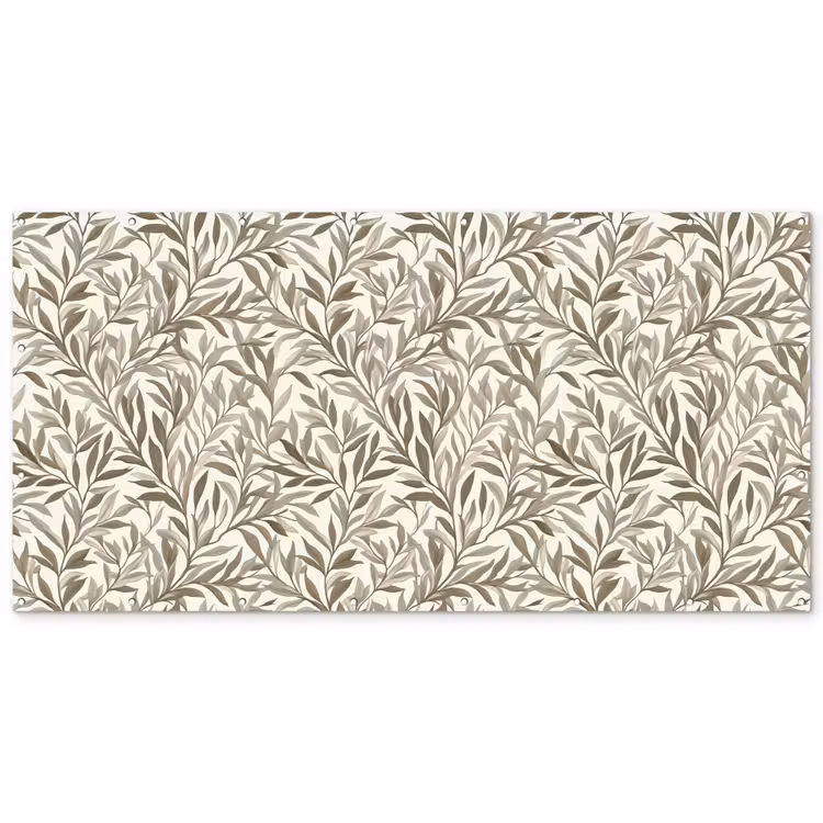 Takken - Botanisch - Taupe Balkonbeschermer Duitsland klein 596 -zz_3d