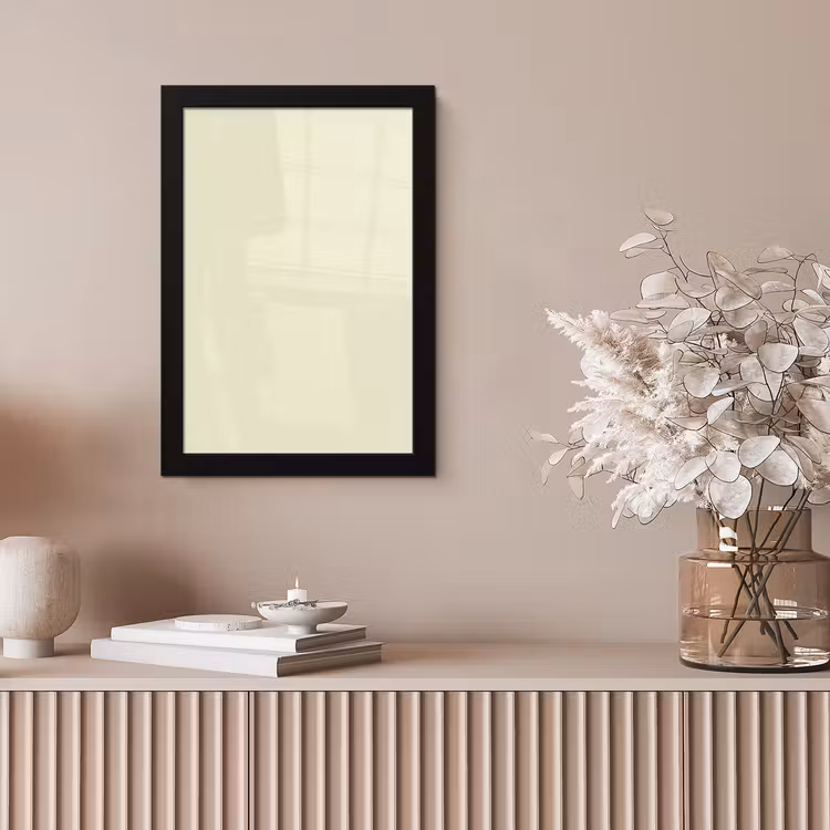 Arctic - Daisy - Nude fotolijst zwart zonder passe partout klein 224 -sfeer5