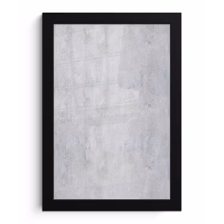 Beton - Textuur - Achtergrond - Grijs - Industrieel fotolijst zwart zonder passe partout klein -3d