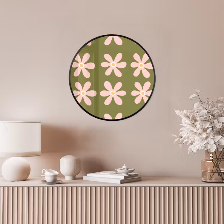 Bloem - Modern - Groen Fotolijst rond zonder passe partout klein 856 -sfeer3