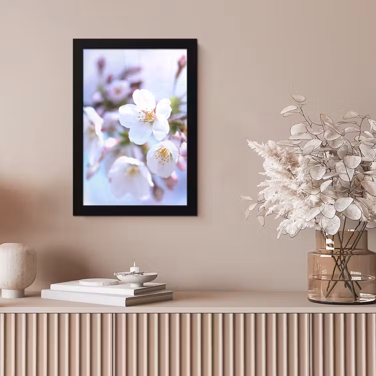 Bloemen - Sakura - Tak - Bloesem takken fotolijst zwart zonder passe partout klein -sfeer5