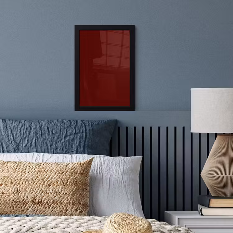 Burnt - Mahogany - Rood fotolijst zwart zonder passe partout klein 224 -sfeer3