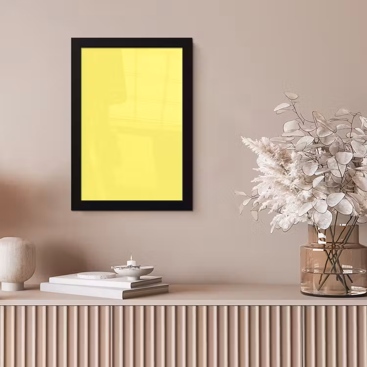 Buttery - Beige - Geel fotolijst zwart zonder passe partout klein 224 -sfeer5