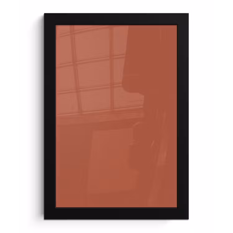 Copperhead - Oranje - Bruin fotolijst zwart zonder passe partout klein 224 -3d