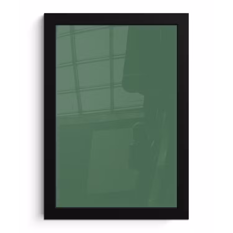 Deep - Sagewood - Groen fotolijst zwart zonder passe partout klein 224 -3d