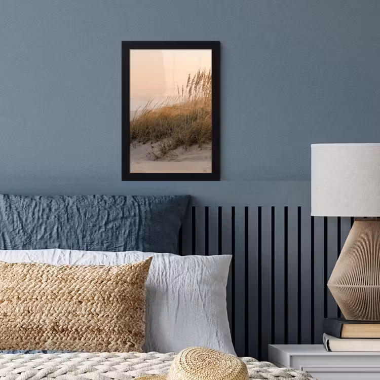 Duinlandschap - Zonsondergang - Strand fotolijst zwart zonder passe partout klein -sfeer3