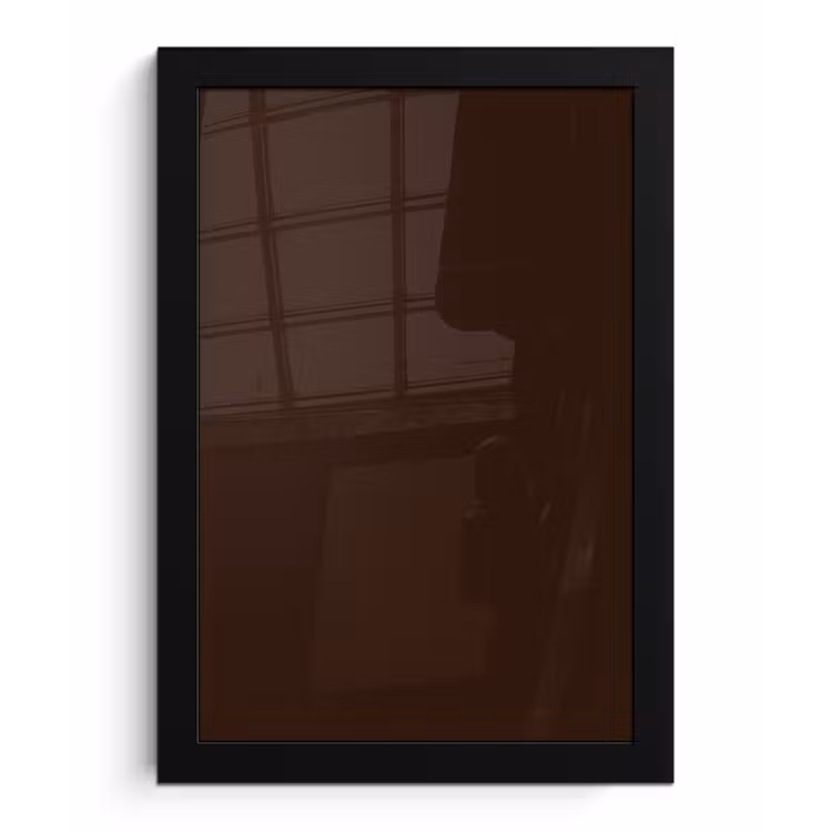 Dark - Chocolate - Bruin fotolijst zwart zonder passe partout klein 224 -3d