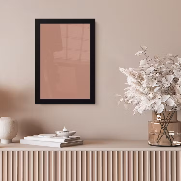 Earthy - Blusher - Roze fotolijst zwart zonder passe partout klein 224 -sfeer5