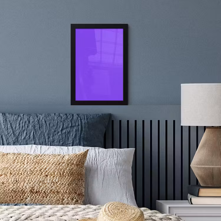 Vivid - Violet - Paars fotolijst zwart zonder passe partout klein 224 -sfeer3