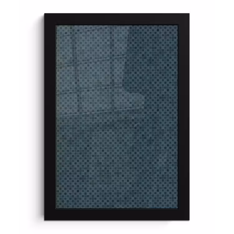 Patroon - Mozaïek - Groen fotolijst zwart zonder passe partout klein 224 -3d