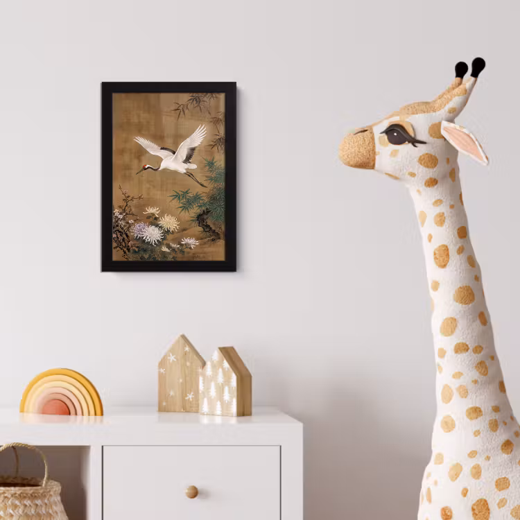 Oosters - Elegant - Kleurrijk fotolijst zwart zonder passe partout klein -usfeer4_kinderkamer