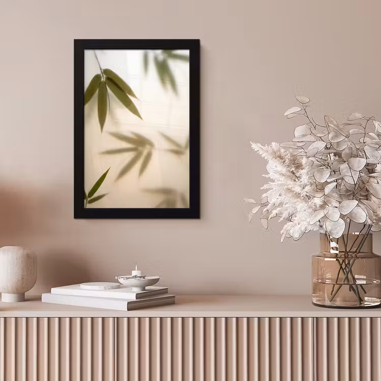 Planten - Bladeren - Natuur - Groen fotolijst zwart zonder passe partout klein -sfeer5
