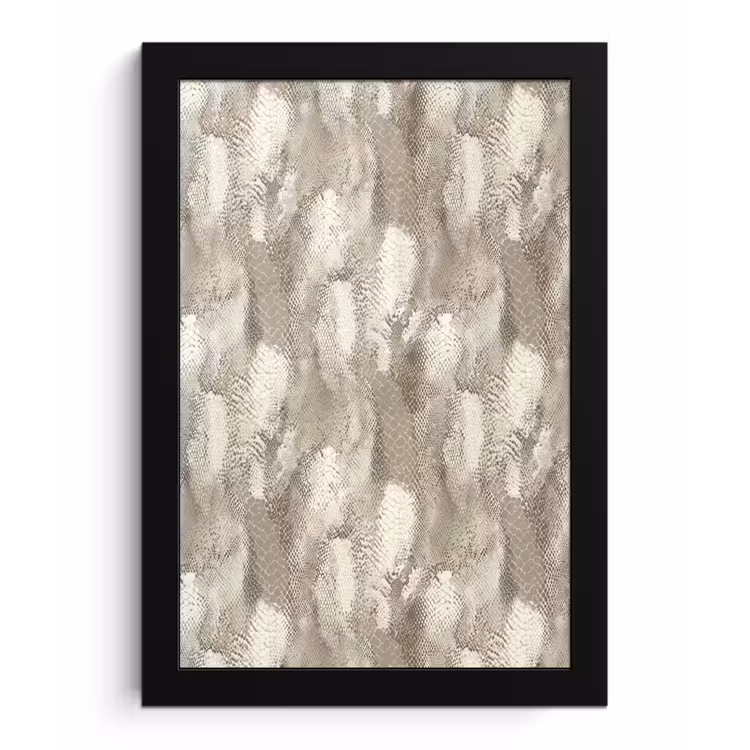 Slang - Textuur - Zand fotolijst zwart zonder passe partout klein 224 -3d
