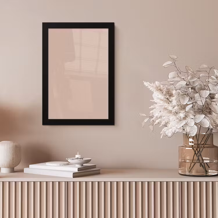 Soft - Clay - Nude fotolijst zwart zonder passe partout klein 224 -sfeer5