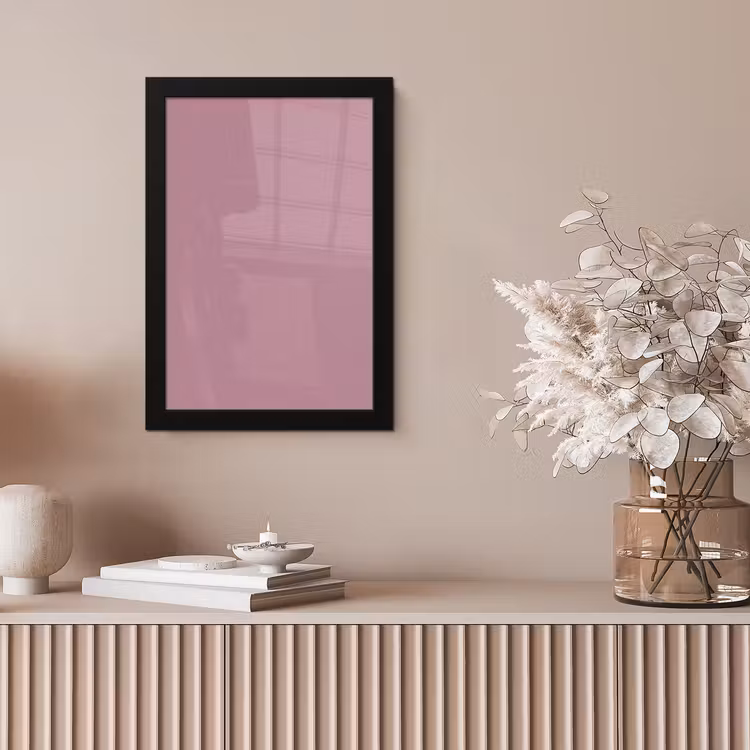 Dusty - Mauve - Paars fotolijst zwart zonder passe partout klein 224 -sfeer5