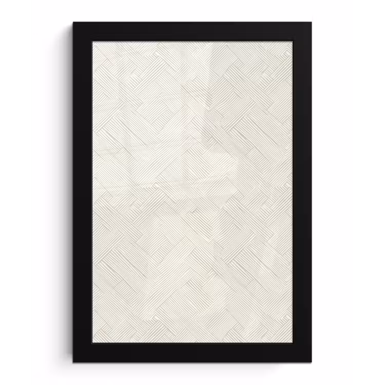Textuur - Abstract - Beige fotolijst zwart zonder passe partout klein 224 -3d