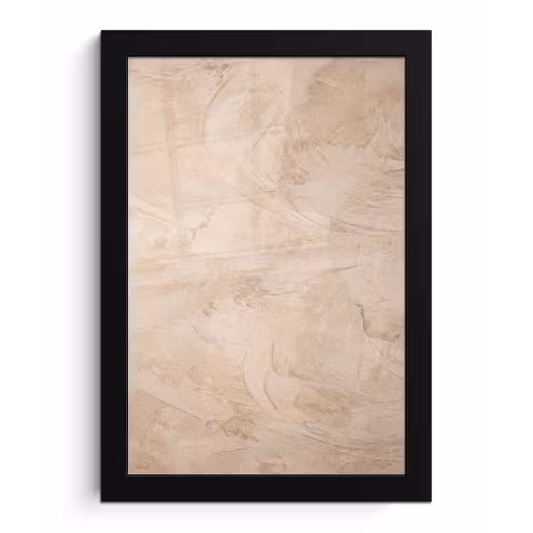 Textuur - Patroon - Abstract - Modern - Beige fotolijst zwart zonder passe partout klein -3d