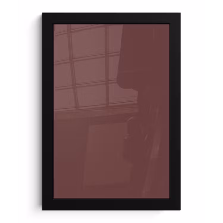 Velvet - Merlot - Rood fotolijst zwart zonder passe partout klein 224 -3d