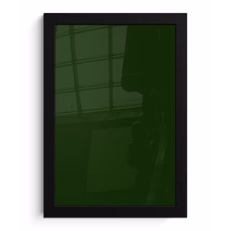 Forest - Green - Groen fotolijst zwart zonder passe partout klein 224 -3d
