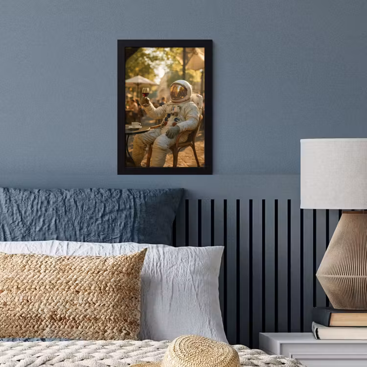 Wijn - Rood - Terras - Koffie fotolijst zwart zonder passe partout klein -sfeer3