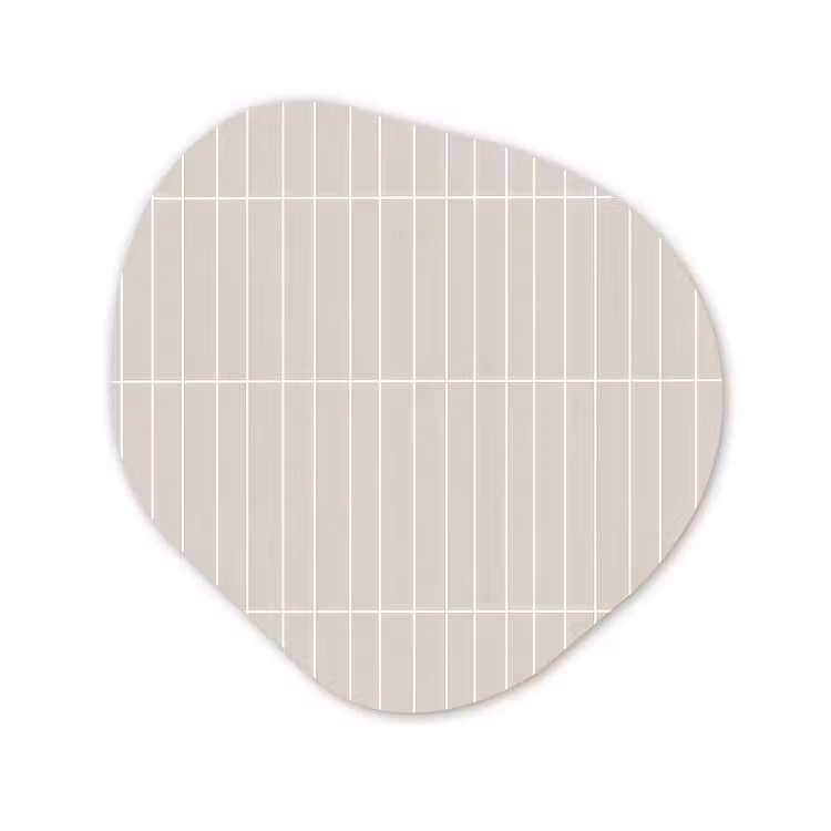 Patroon - Tegels - Zand Wandcirkel Organisch Forex 3mm klein 629 -3d