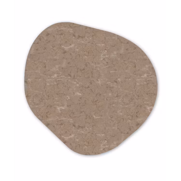 Patroon - Kalksteen - Beige Wandcirkel Organisch Forex 3mm klein 629 -3d