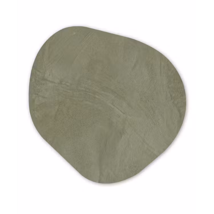 Textuur - Betonlook - Achtergrond - Modern - Groen Wandcirkel Organisch Forex 3mm klein -3d