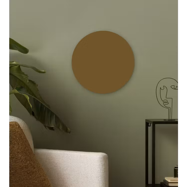 Hunter - Groen - Herfst Wandcirkel kunststof plaat 5mm dik klein 188 -sfeer3