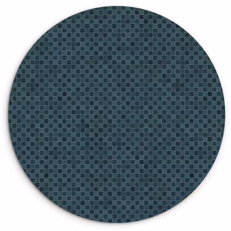 Patroon - Mozaïek - Groen Wandcirkel kunststof plaat 5mm dik klein 188 -3d