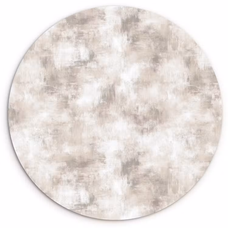 Organisch - Patroon - Gemêleerd Wandcirkel kunststof plaat 5mm dik klein 188 -3d