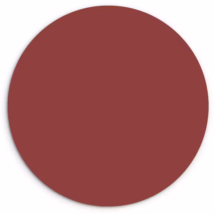 Barn - Antique - Rood Wandcirkel kunststof plaat 5mm dik klein 188 -3d