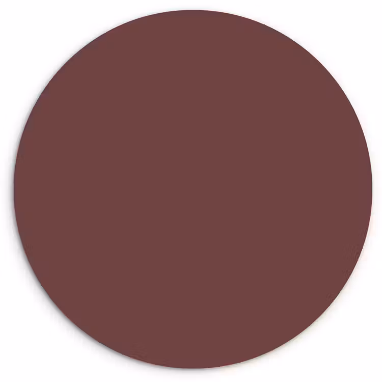 Velvet - Merlot - Rood Wandcirkel kunststof plaat 5mm dik klein 188 -3d