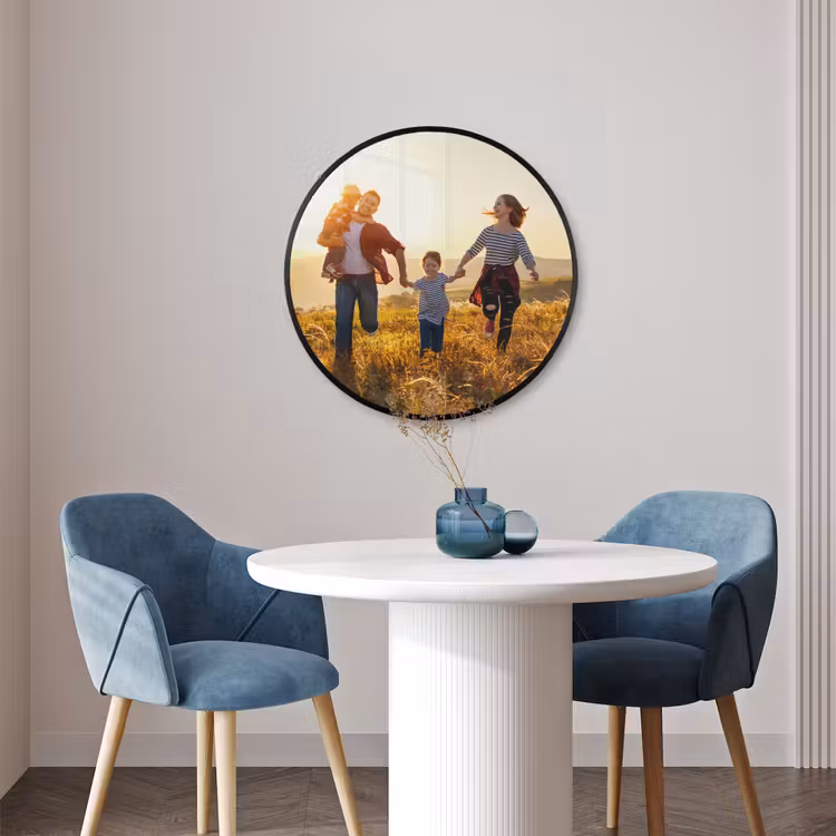 Foto in lijst rond - sfeerbeeld 3