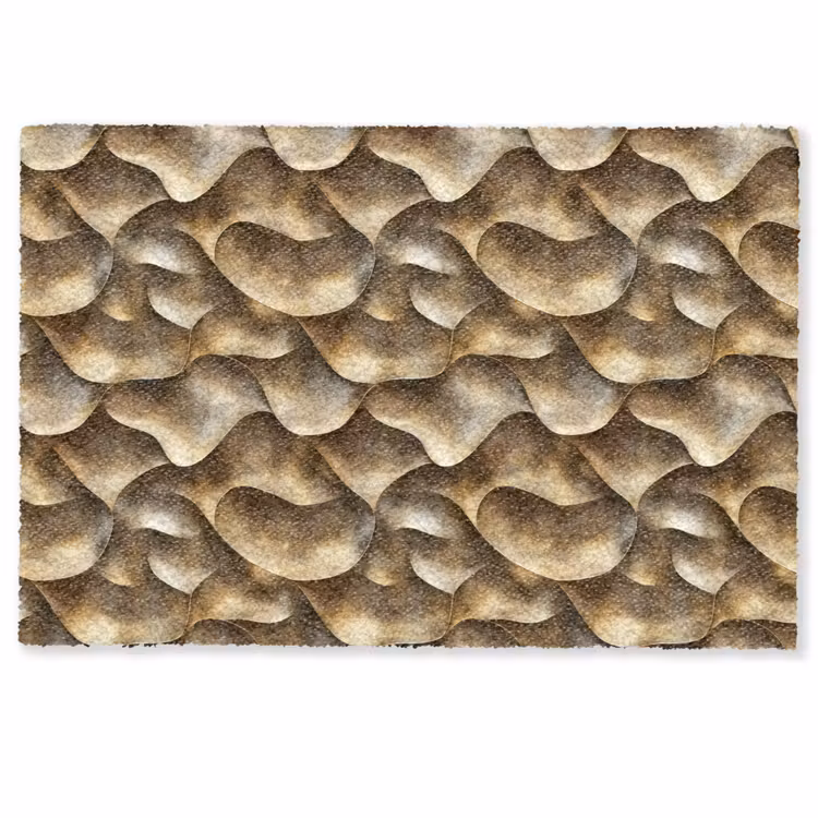 Abstract - Antiek - Goud Deurmat klein 898 -zkaufland3d