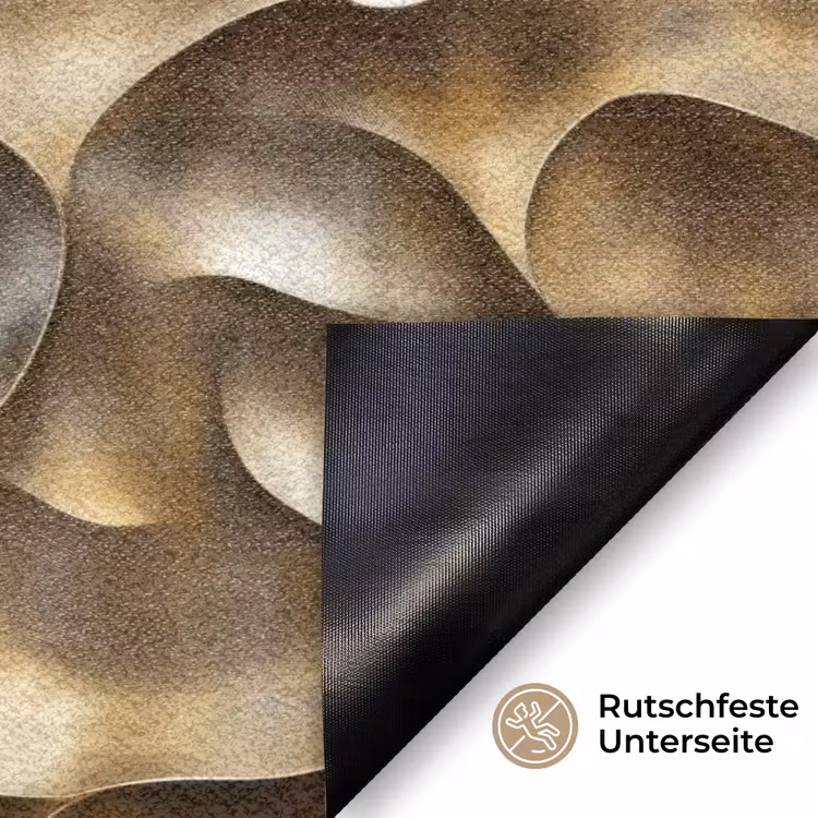 Abstract - Antiek - Goud Deurmat klein 898 -antislip_DE
