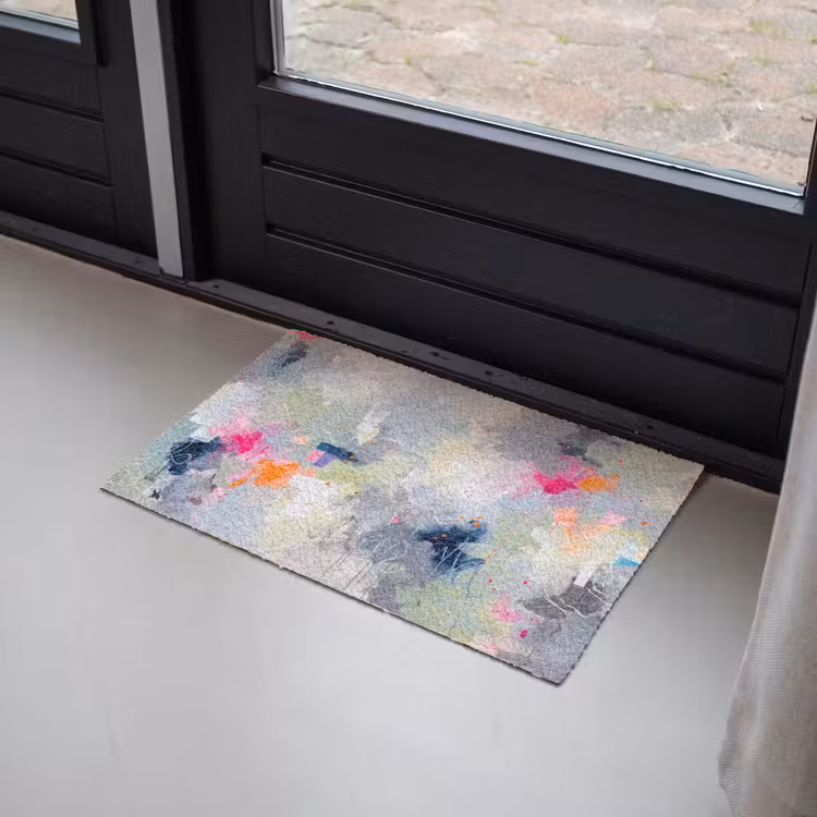 Fußmatte - Abstrakt – Farbenfroh – Modern – Kunst - Abstract - Kleurrijk - Modern - Kunst Deurmat klein