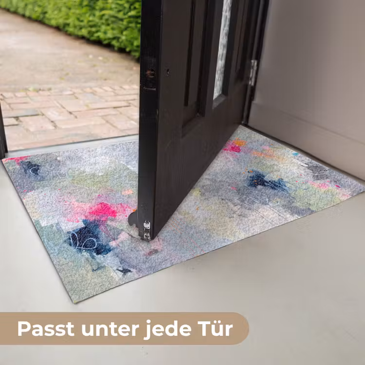 Fußmatte - Abstrakt – Farbenfroh – Modern – Kunst - Abstract - Kleurrijk - Modern - Kunst Deurmat klein
