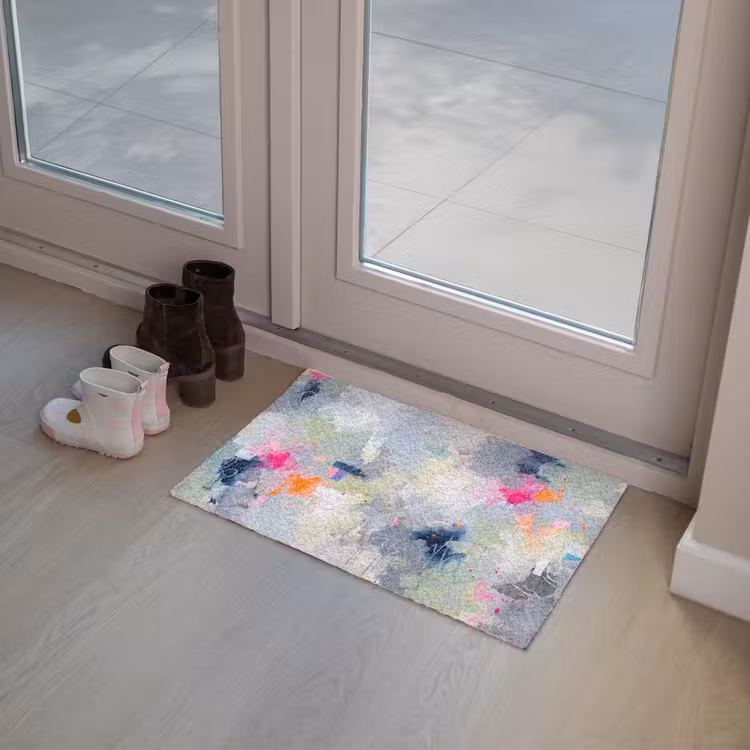Fußmatte - Abstrakt – Farbenfroh – Modern – Kunst - Abstract - Kleurrijk - Modern - Kunst Deurmat klein