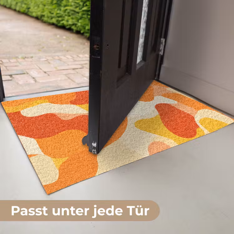 Abstract - Vormen - Oranje Deurmat klein -USP_DE