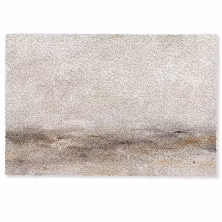 Fußmatte - Abstrakt – Landschaft – Modern – Beige – Kunst - Abstrakt - Landschap - Modern - Beige - Kunst Deurmat klein