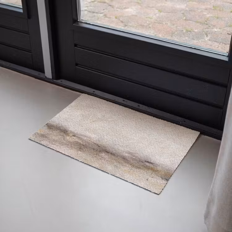Fußmatte - Abstrakt – Landschaft – Modern – Beige – Kunst - Abstrakt - Landschap - Modern - Beige - Kunst Deurmat klein