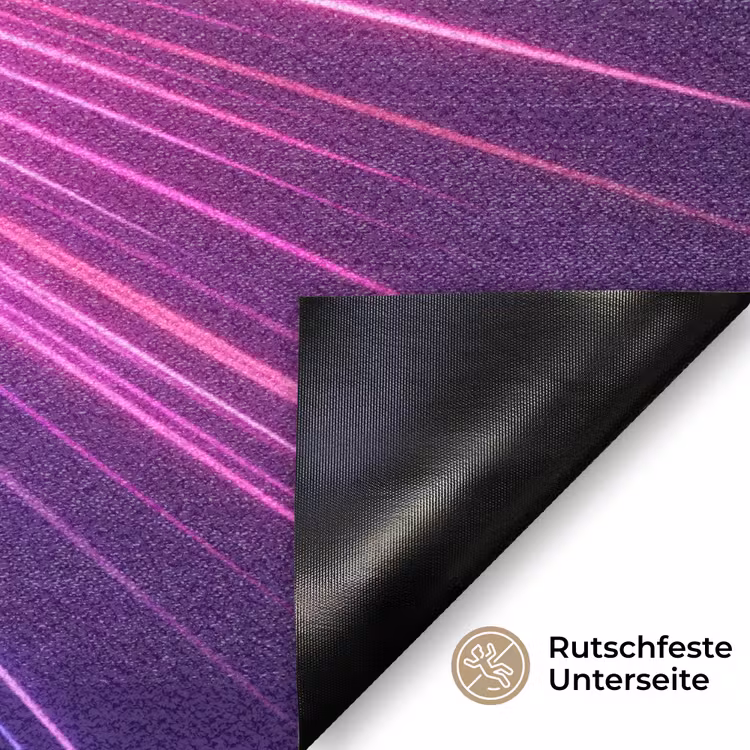 Abstract - Light - Burst - Modern - Colorful Deurmat klein -antislip_DE