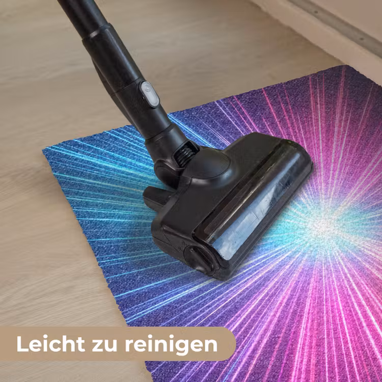 Abstract - Light - Burst - Modern - Colorful Deurmat klein -reinigen_DE