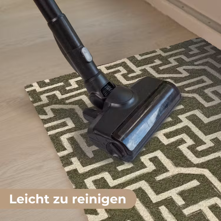 Abstract - Lijnen - Groen Deurmat klein 898 -reinigen_DE
