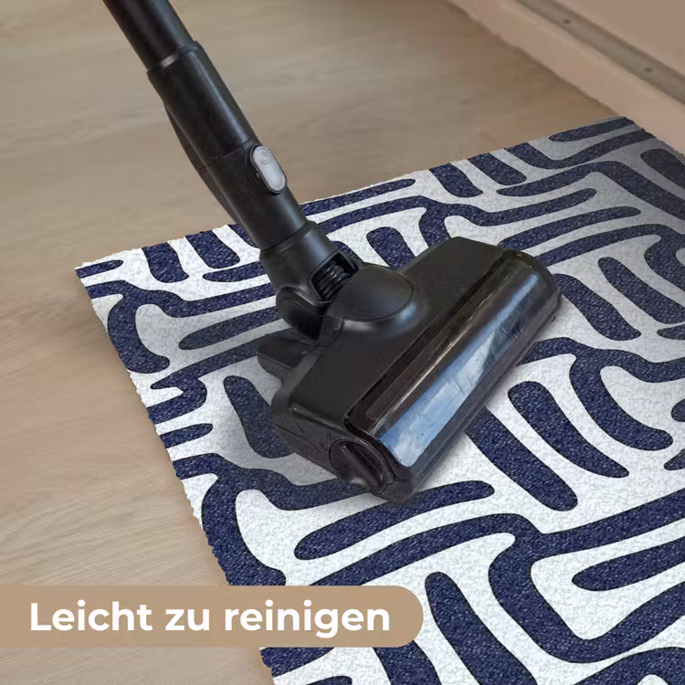 Abstract - Modern - Blauw Deurmat klein 898 -reinigen_DE
